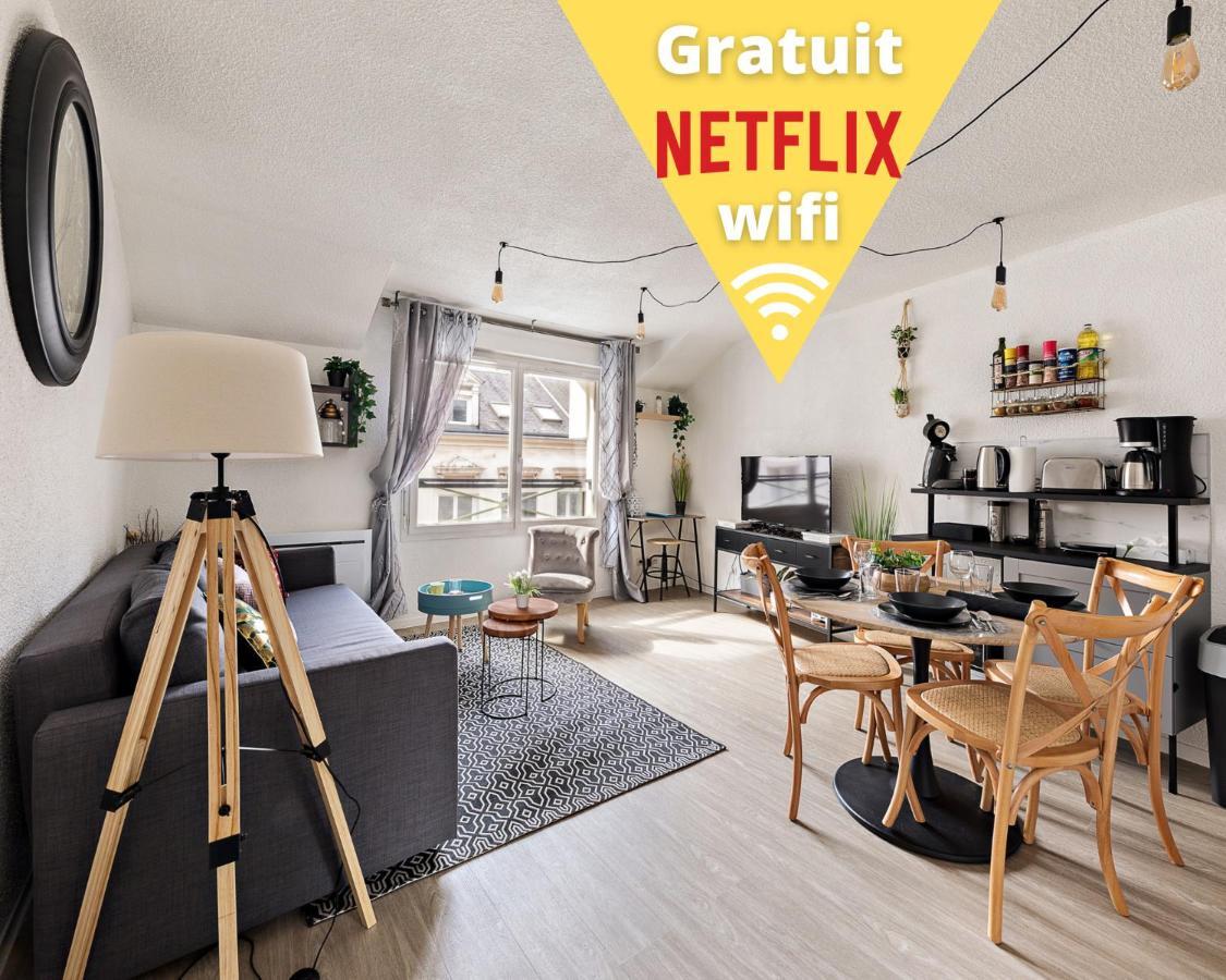 Stanford/ Cosy - Centre-Ville Rouen /Netflix-Wifi/ Esterno foto